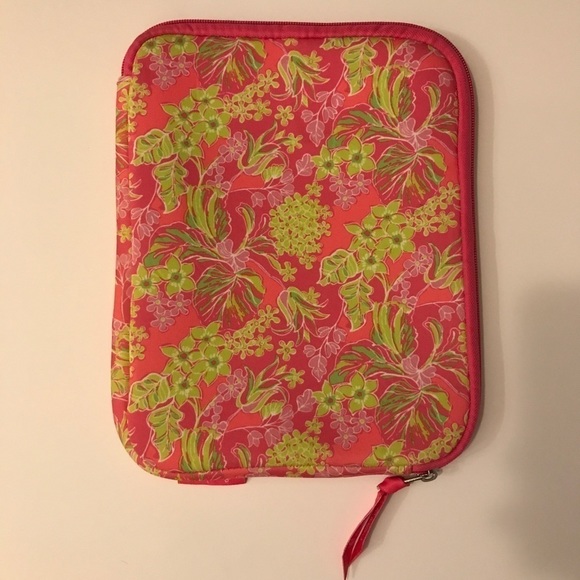 Lilly Pulitzer Pink & Green Floral Tablet Case - Picture 3 of 8